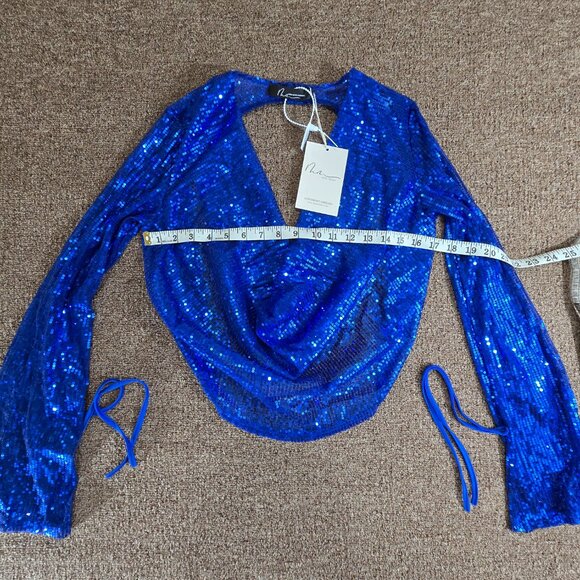 Mew Mews Sequin 3 Piece Skirt Set Sz L - Picture 6 of 9